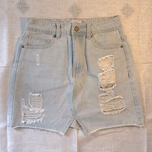 O&O Denim Skirt